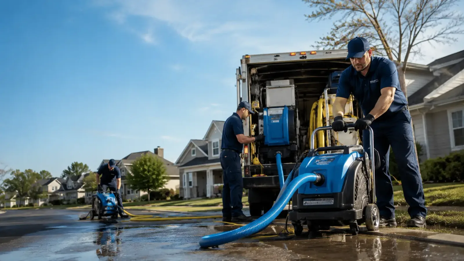 Flood Damage Cleanup in West Hills, CA
